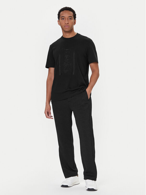 BOSS BOSS Camiseta Iconic TL 50543905 Negro Relaxed Fit