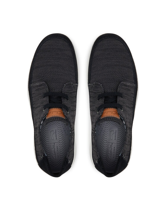 Clarks Снікерcи Clarks Easeway Lace 26181368 Чорний