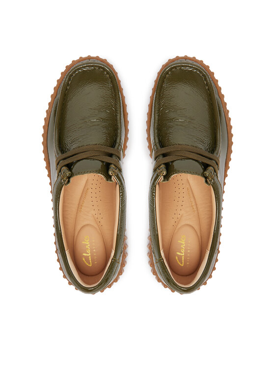 Clarks Туфлі Clarks Torhill Bee 26186668 Зелений