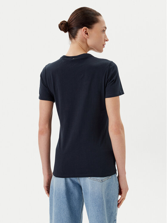 BOSS BOSS Футболка C_Elogo_21 50540260 Cиній Slim Fit