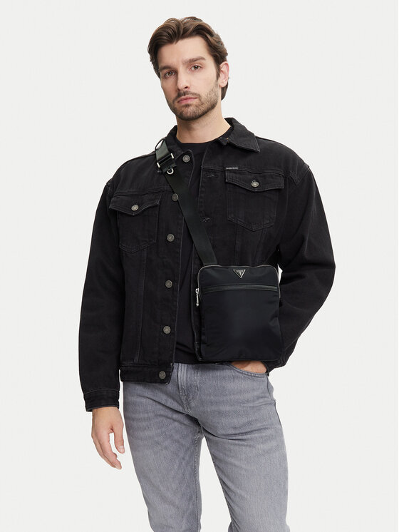 Guess Τσαντάκι Guess HMMINY P5223 Μαύρο