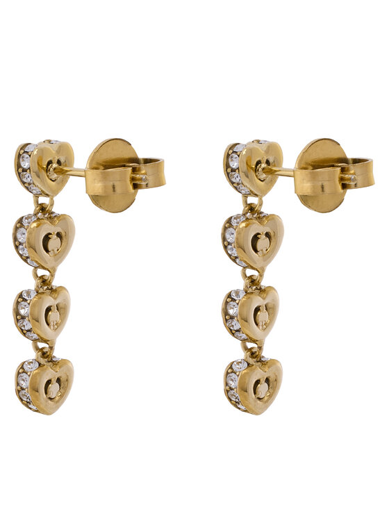 Guess Náušnice Guess JUBE05 473JW Zlatá