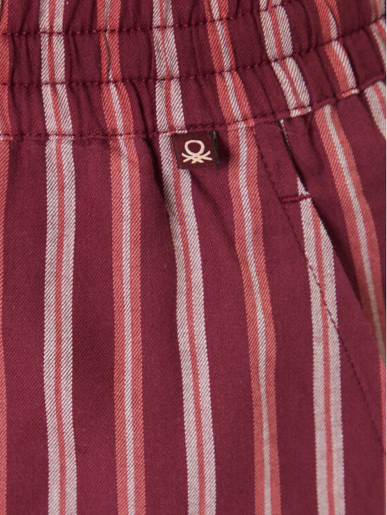 United Colors Of Benetton United Colors Of Benetton Pantalone del pigiama 4MYG4F00D Bordeaux Regular Fit