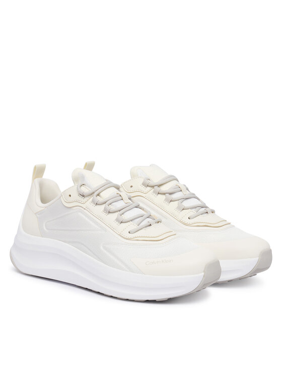 Calvin Klein Snīkeri Calvin Klein Chunky Runner Laceup HM0HM02224 Balts