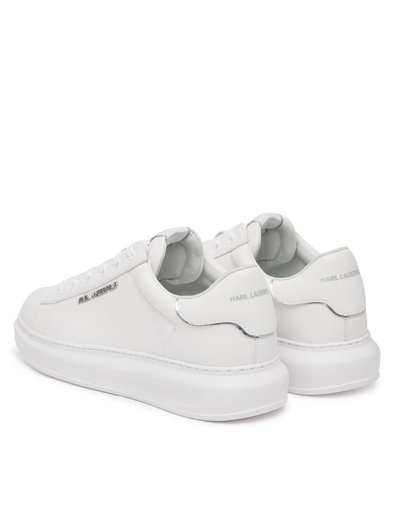 KARL LAGERFELD Sneakersy KARL LAGERFELD Kapri Mens KL52581 Biały