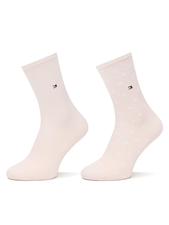 Tommy Hilfiger Dlhé ponožky Tommy Hilfiger 100001493 Ružová