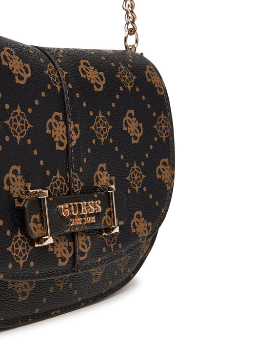 Guess Сумка Guess Carrie Logo HWGP98 98200 Коричневий