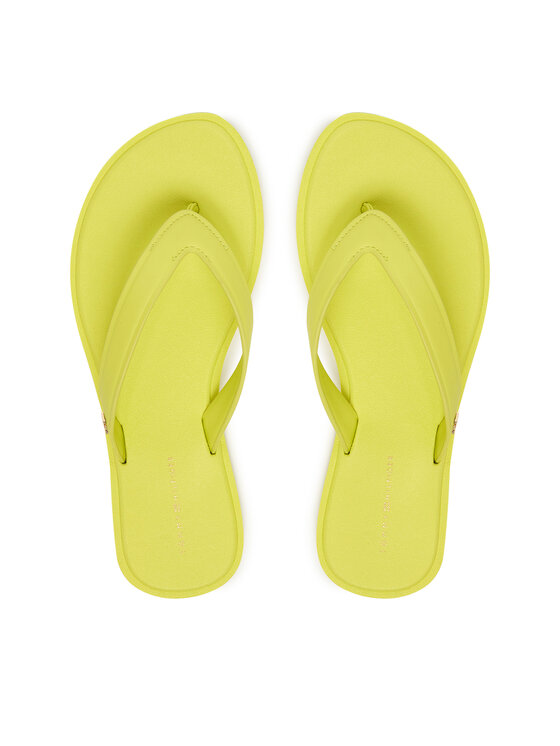 Tommy Hilfiger Infradito Tommy Hilfiger Th Scandi Premium Summer Sandal FW0FW09206 Giallo