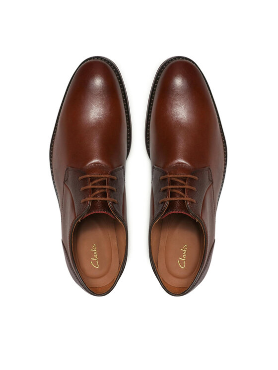 Clarks Cipele Clarks CitiStrideLace 261533717 Smeđa