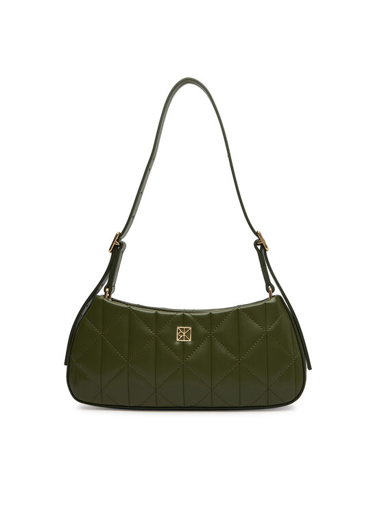 Calvin Klein Torebka Calvin Klein Quilted Small Shoulder Bag LV04F3327G Zielony