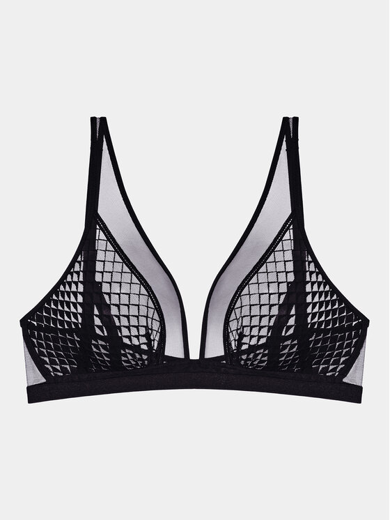 Triumph Triumph Braletė liemenėlė Mysterious Spotlight 10217892 Juoda
