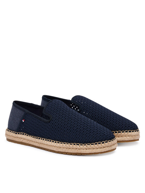 Tommy Hilfiger Espadrile Tommy Hilfiger Flex FM0FM05894 Bleumarin