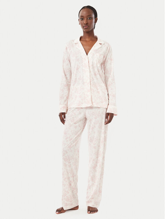 LAUREN RALPH LAUREN LAUREN RALPH LAUREN Πιτζάμα ILN92540 Ανοιχτό ροζ Regular Fit