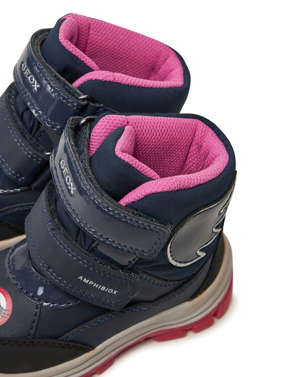 Geox Čizme za snijeg Geox B Flanfil Girl B Abx B463WA 054FU C4268 M Tamnoplava