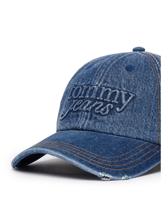 Tommy Jeans Καπέλο Jockey Tommy Jeans Tjw Cool Cap AW0AW18094 Μπλε