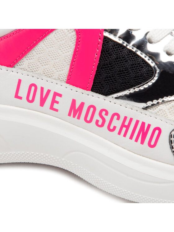 LOVE MOSCHINO Сникърси LOVE MOSCHINO JA15306G1CIV300A Бял