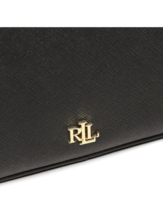 LAUREN RALPH LAUREN Ročna torba Lauren Ralph Lauren Danni 26 431883768008 Črna