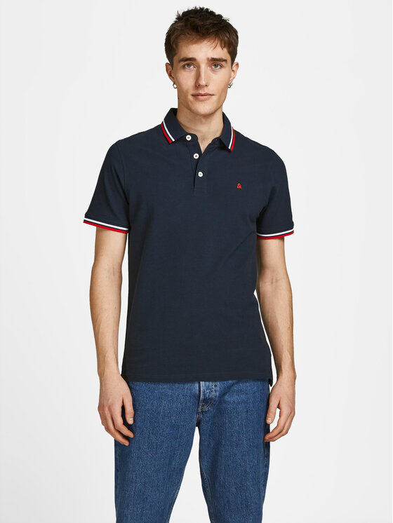 Jack & Jones Jack & Jones Galléros póló szett Paulos 12191216 Színes Slim Fit