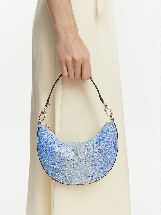 Guess Torebka Guess Tasmin Mini HWEG99 31720 Niebieski