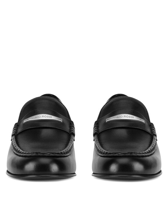 GINO ROSSI Mokasíny Gino Rossi ELYSE-130 Černá