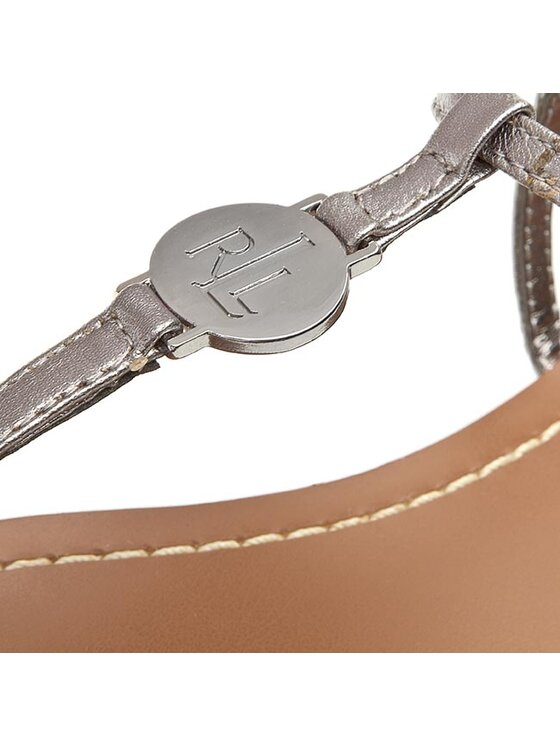 LAUREN RALPH LAUREN Джапанки LAUREN RALPH LAUREN Aimon N89 Q0351 RDJW5 A112N Сребрист