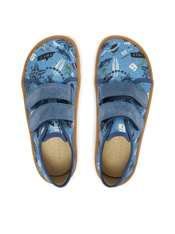 Froddo Тапочки Froddo Barefoot Canvas G1700440-6 D Голубий