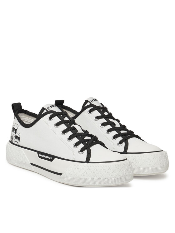 KARL LAGERFELD Tornacipő KARL LAGERFELD KL60614T Fehér