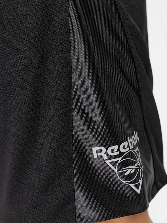 Reebok Reebok Pantalones cortos deportivos Basketball II0671 Negro Regular Fit