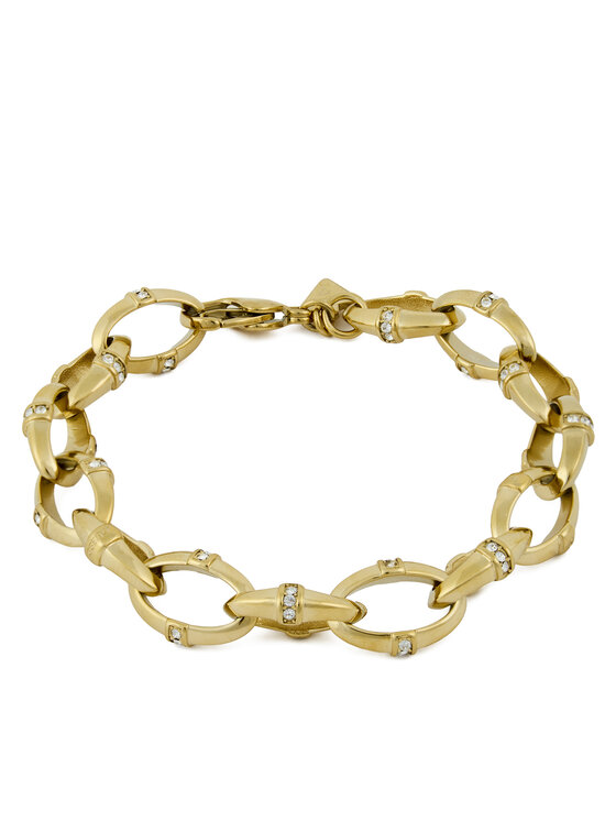 Guess Náramek Guess JUBB05 163JW Zlatá