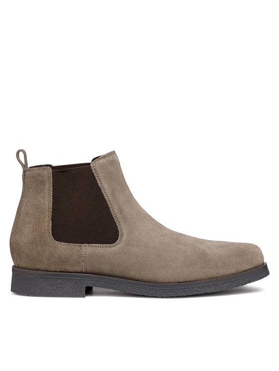 Geox Jātnieku stila puszābaki Geox Uomo Claudio U2658A 00022 C1018 Pelēks