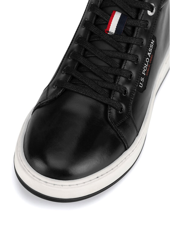U.S. Polo Assn. Черевики U.S. Polo Assn. BASKET001M/DL1 Чорний