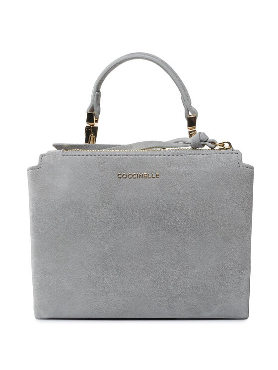 Coccinelle Τσάντα Coccinelle FD6 Arlettis Suede E1 FD6 55 B7 01 Γκρι