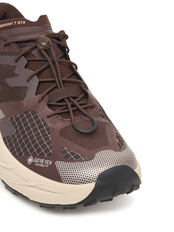 Hoka Маратонки за бягане Hoka Speedgoat 7 Gtx GORE-TEX 1176674 Тъмнокафяв
