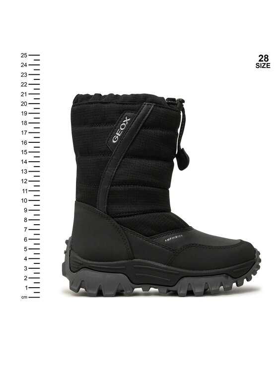 Geox Апрески Geox J Himalaya Boy B Abx J26FRA 0FU54 C9999 S Черен
