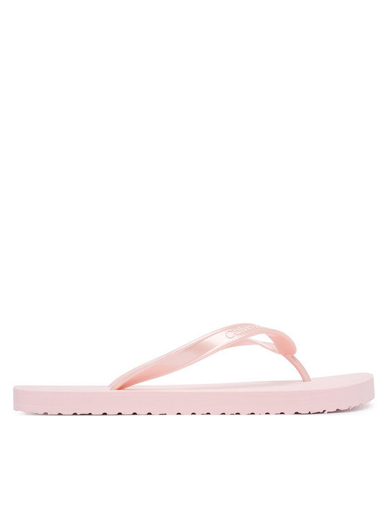 Calvin Klein Flip-flops Calvin Klein Flip Flop Tpu Metallic HW0HW02956 Világos rózsaszín