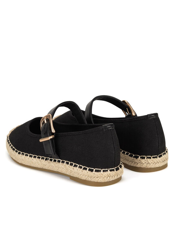 JENNY Espadryle JENNY WSS21535-01 Czarny