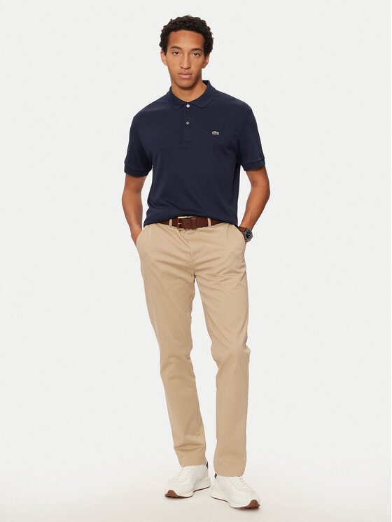 Lacoste Lacoste Поло DH2050 Cиній Regular Fit