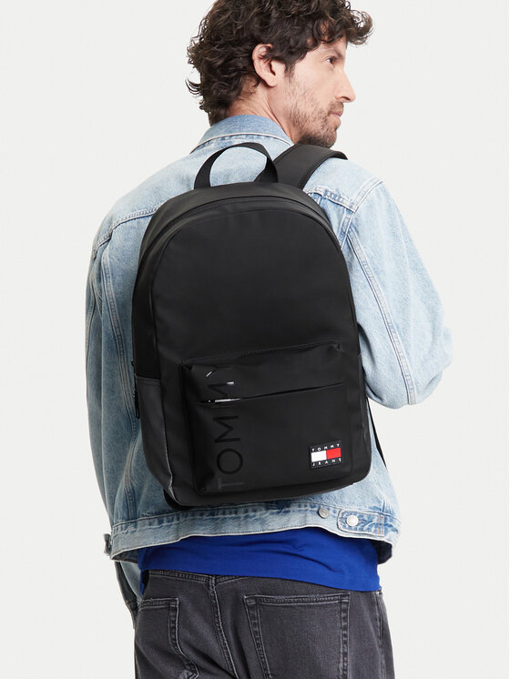 Tommy Jeans Σακίδιο Tommy Jeans Tjm Daily + Dome Backpack AM0AM13274 Μαύρο