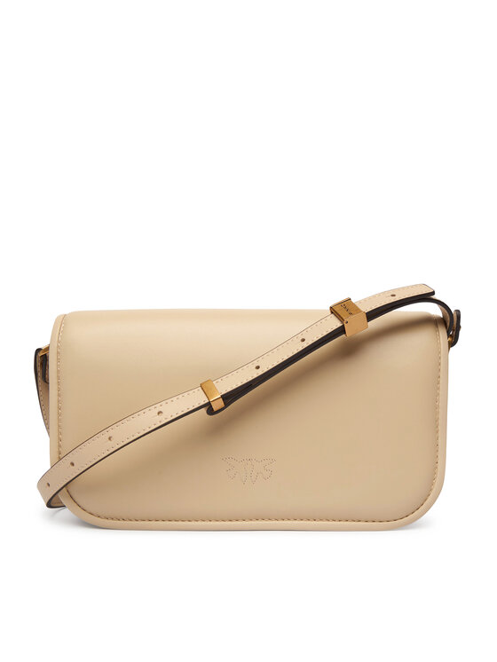 PINKO Borsetta PINKO Love Box Baguette Al 25-26 PLTT 105083 A26L Beige
