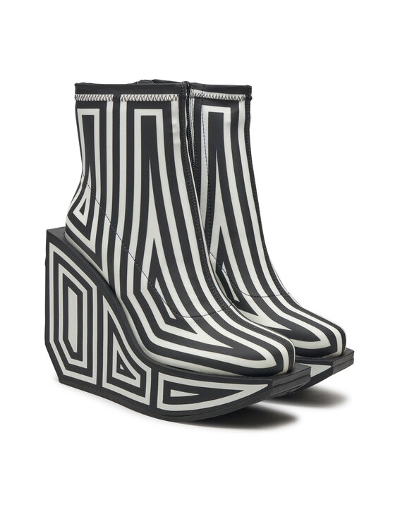 United Nude Ботильйони United Nude Wa Bootie Hi 1087951082 Сірий