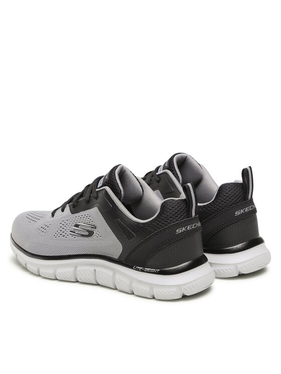 Skechers Αθλητικά Skechers Track Broader 232698/GYBK Γκρι