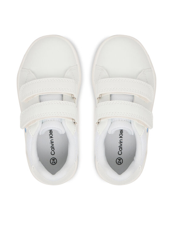 Calvin Klein Sneakers Calvin Klein Low Cut Velcro V1X9-83279-0040 M Bianco