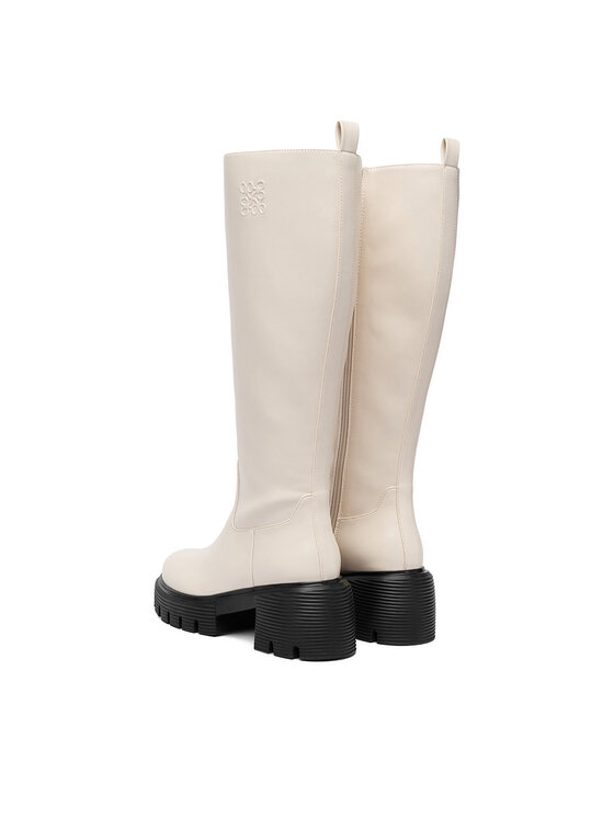 Nine West Чоботи Nine West CEO-SUMAYA-01 Écru