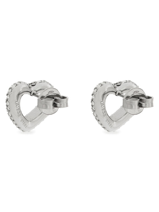 Guess Kolczyki Guess JUBE05 028JW Srebrny