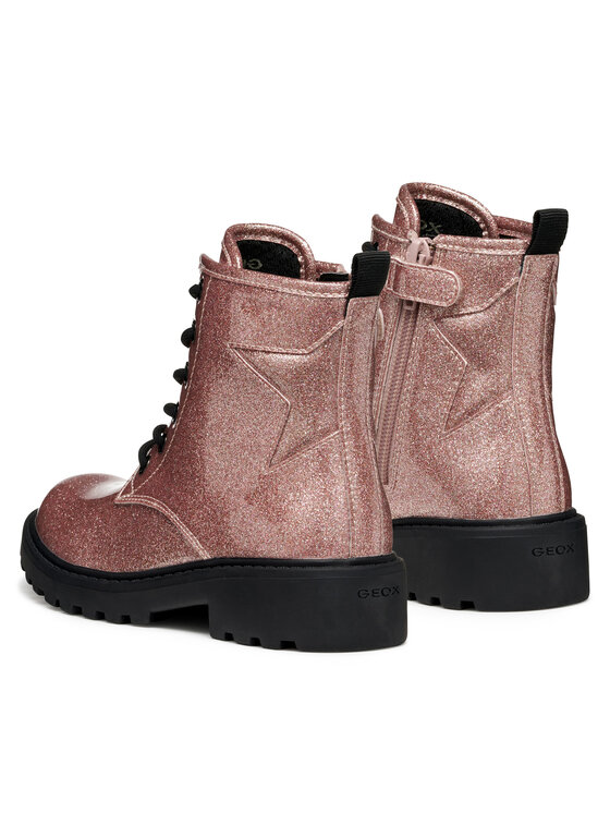 Geox Īsie zābaki Geox J Casey J9420G 000KC C8014 D Rozā