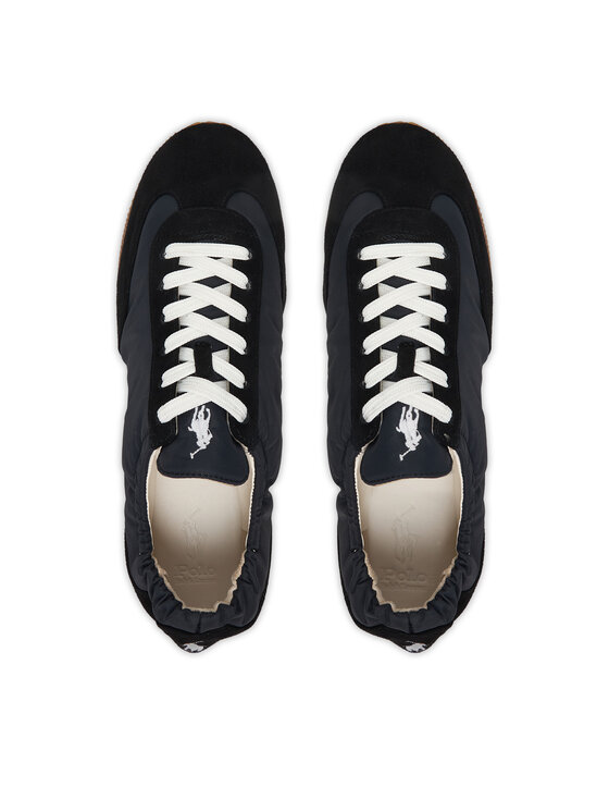 Polo Ralph Lauren Снікерcи Polo Ralph Lauren Pony Ballerina 804907202014 Чорний