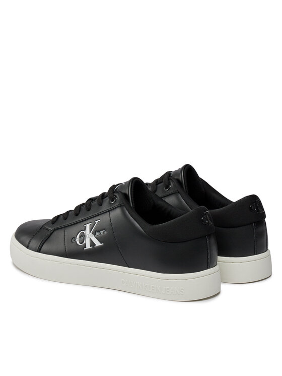 Calvin Klein Jeans Αθλητικά Calvin Klein Jeans Classic Cupsole Low Laceup Lth YM0YM00864 Μαύρο