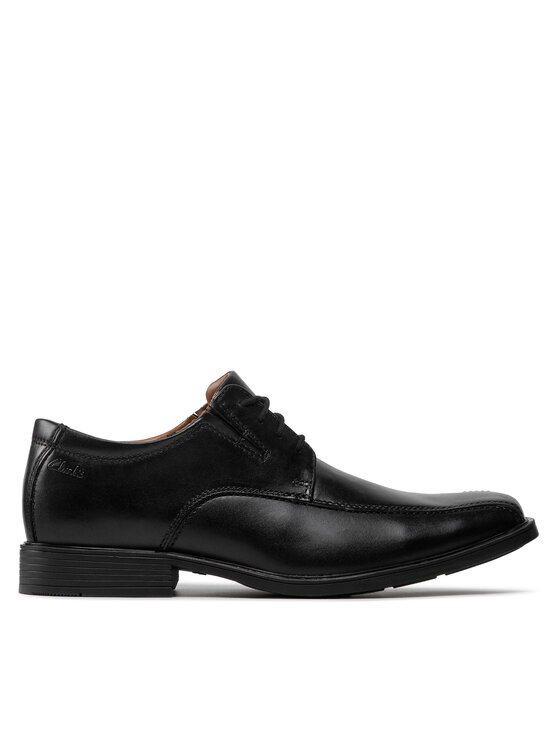 Clarks Туфлі Clarks Tilden Walk 261103107 Чорний
