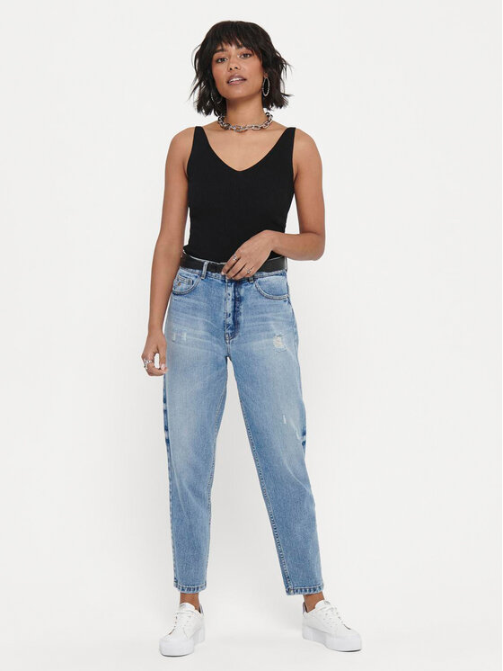 JDY JDY Top Nanna 15180497 Negro Slim Fit