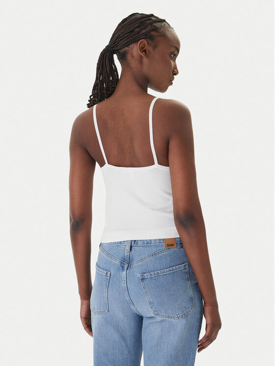 Guess Guess Top O6GR01 Z5302 Blanco Regular Fit